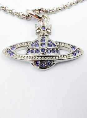 西太后经典晶饰土星项链送女友