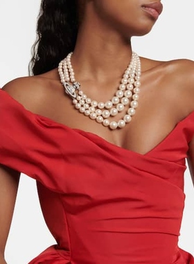 Vivienne Westwood西太后 女款Graziella 精饰项链 迷衣时尚