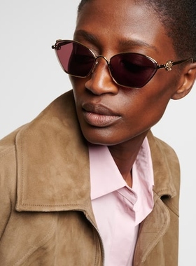 Loewe罗意威 女款Anagram 猫眼太阳眼镜 迷衣时尚