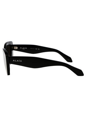 Alaïa 阿莱亚 女士 SS25 太阳镜 00 全黑灰色醋纤太阳眼镜