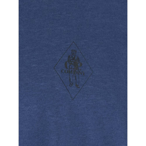 C.P. Company 男士 SS25 T恤 CP公司標誌印花圓領T卹 - 图1