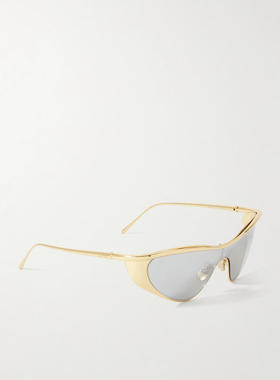 Loewe 女士 太阳镜 猫眼镀金太阳眼镜