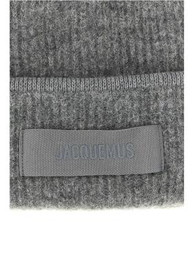 Jacquemus 雅克慕斯 男士 毛线帽 'Le Bonnet Gros-Grain' 小便帽