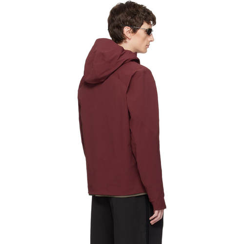 VEILANCE 男士 夹克 酒红色 Isogon MX Hoody 夹克 - 图1