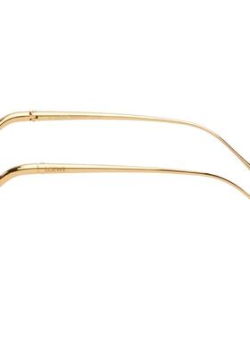 Loewe 女士 太阳镜 金色 Shooting Star 太阳镜