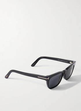 Tom Ford 女士 SS26 太阳镜 Penn D形框醋纤太阳眼镜