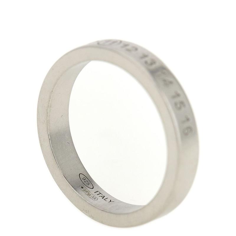 Maison Margiela Men's FW26 Ring Engraved Details