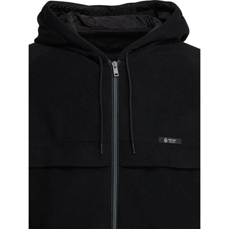 Prada 男士 SS26 外套 高科技布织夹克 - 图1