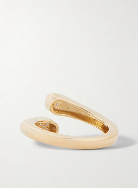 STONE AND STRAND 女士 CO 戒指 Hug 10克拉金色钻石戒指