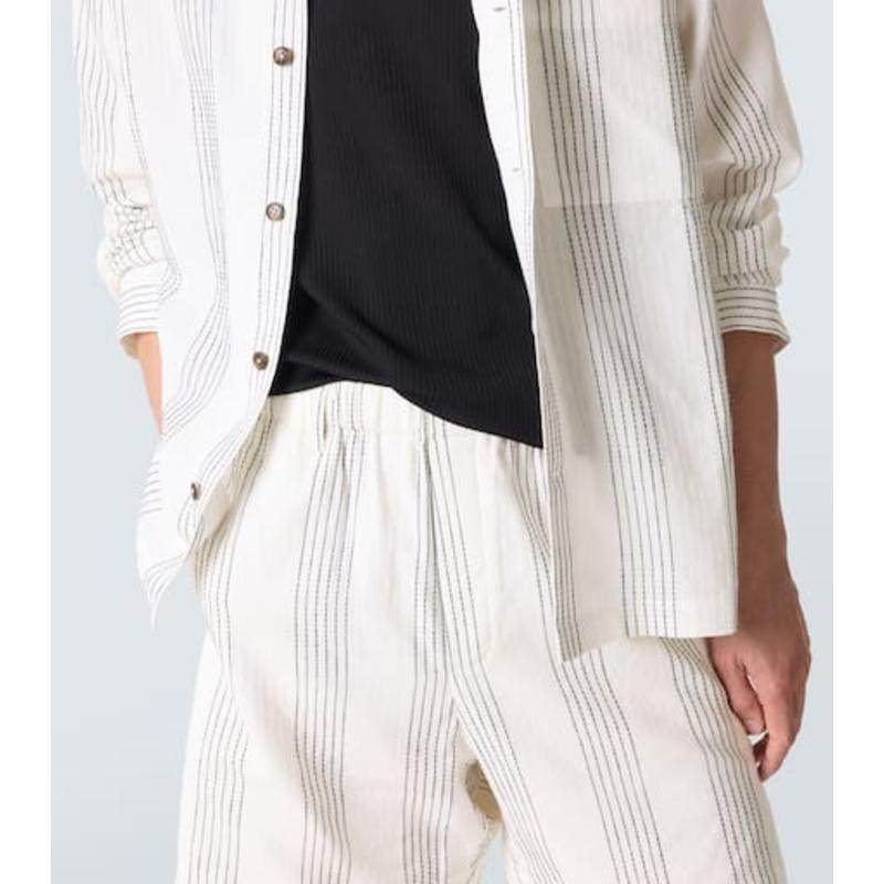 COMMAS 男士 短裤 Kantha 条纹棉质百慕大短裤,淘宝优惠券,粉丝福利购,淘宝优惠卷