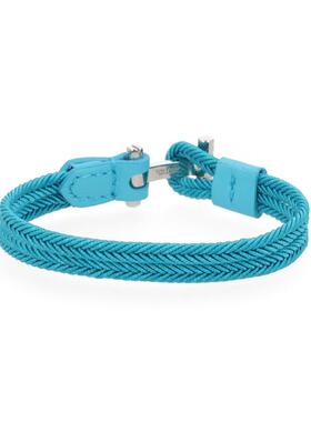 Tom Ford 汤姆·福特 男士 SS26 手链 天蓝色尼龙