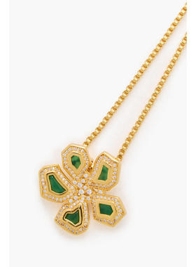 Zimmermann 女士 项链/吊坠 镀金珐琅水晶项链