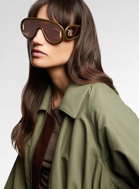 Loewe罗意威 女款超大号飞行员太阳眼镜 迷衣时尚