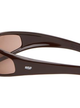 Retrosuperfuture 男士 太阳镜 棕色 Cerchietto 太阳镜