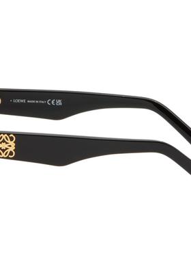 Loewe 男士 太阳镜 黑色 Anagram 眼镜