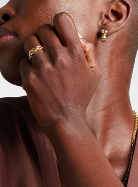 STONE AND STRAND 女款Puffed Maritime 14kt金戒指 迷衣时尚