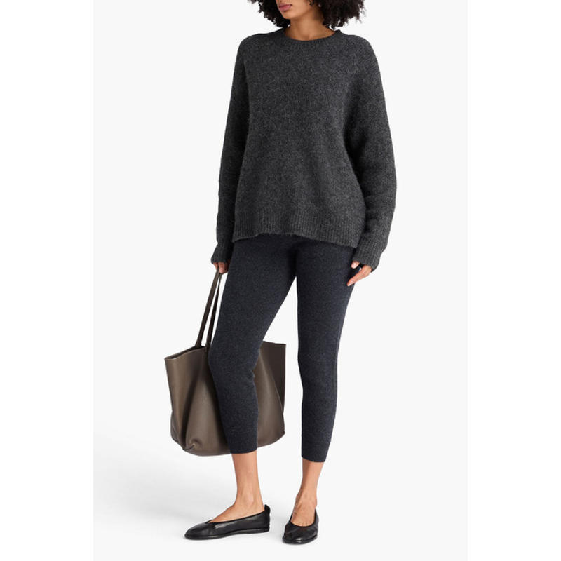 James Perse 女士 毛衣 宽松款华尔夫针织毛衣 - 图0