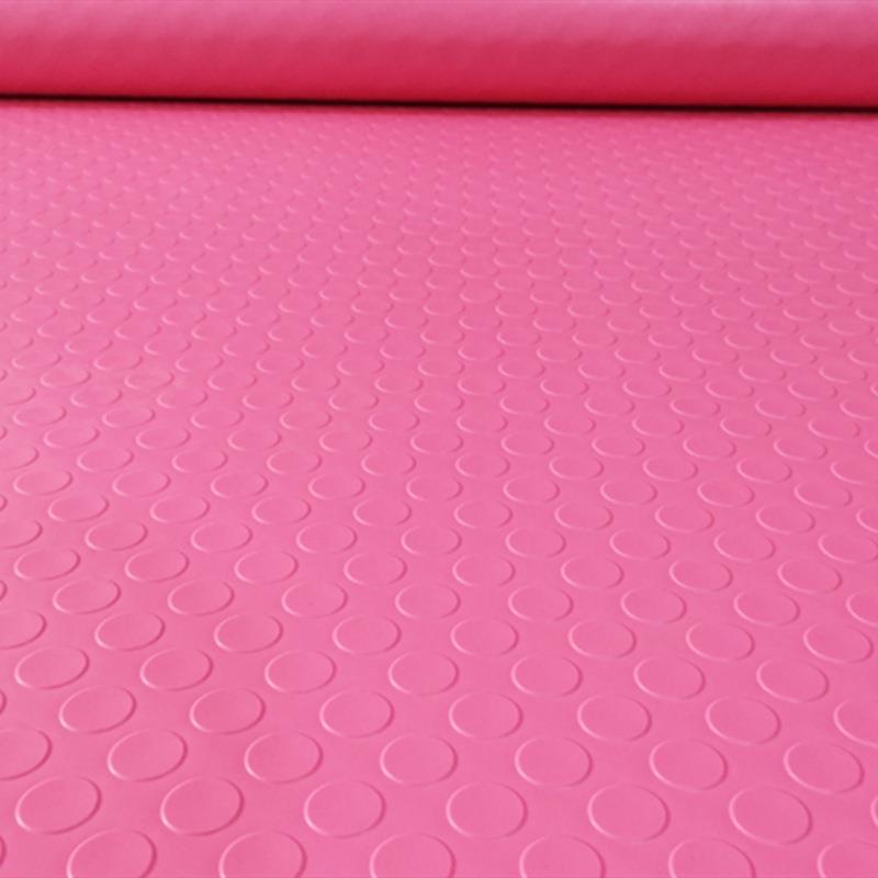 现货防滑铜钱纹牛津pvc地垫 仓库铺地耐酸阻燃板防水塑料地板 - 图2