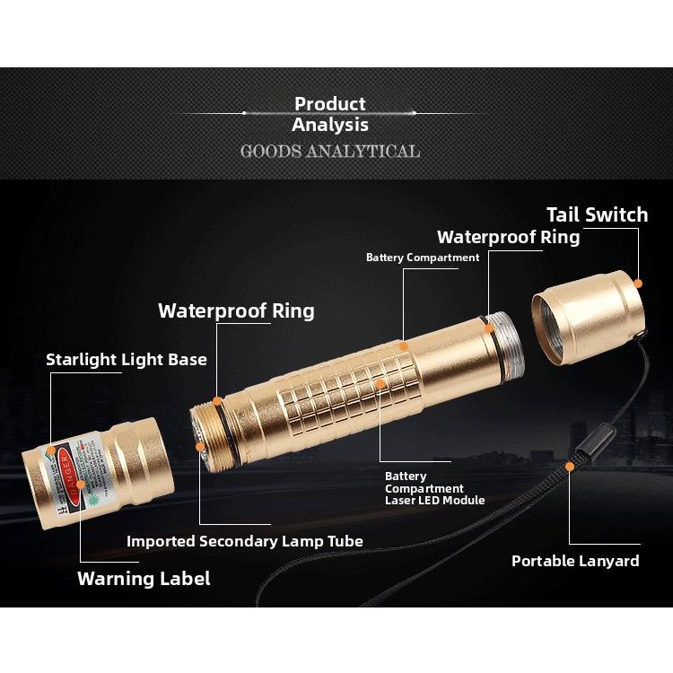018激光手电筒绿光激光笔绿色外远程星空充电销售驾驶学校 - 图0
