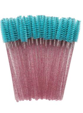 Disposable Crystal Eyelash Brush Comb 50Pcs/pack Eye Lashes