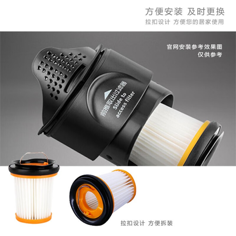 shark滤芯原厂配件鲨客手持吸尘器随手吸配件F01/F03适用W1W2W3W5 - 图1
