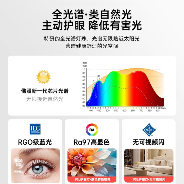 Foshan Lighting Anti-mosquito Living Room Bedroom Ceiling Light