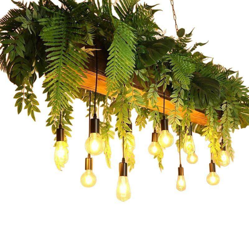 餐厅装饰灯物长条橱绿植灯窗阳光房艺花餐桌庭院276仿真植装饰吊,淘宝优惠券,粉丝福利购,淘宝优惠卷