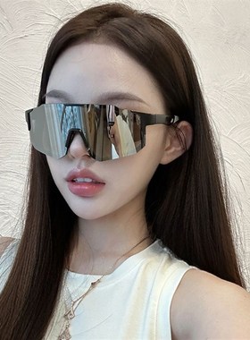 公路自行车骑行眼镜偏光镜防风护目镜男女运动户外登山墨镜一体式