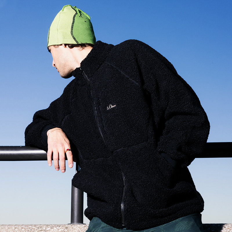 Dime MTL Polar Fleece Sherpa Zip加绒立领摇粒绒男女夹克外套冬,淘宝优惠券,粉丝福利购,淘宝优惠卷