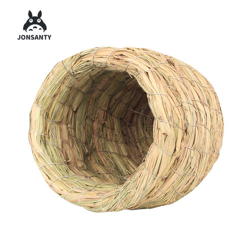 宠尚天鹦鹉草窝虎皮玄凤鸟窝鸟巢草编牡丹笼配件繁殖箱用品用具 - 图2