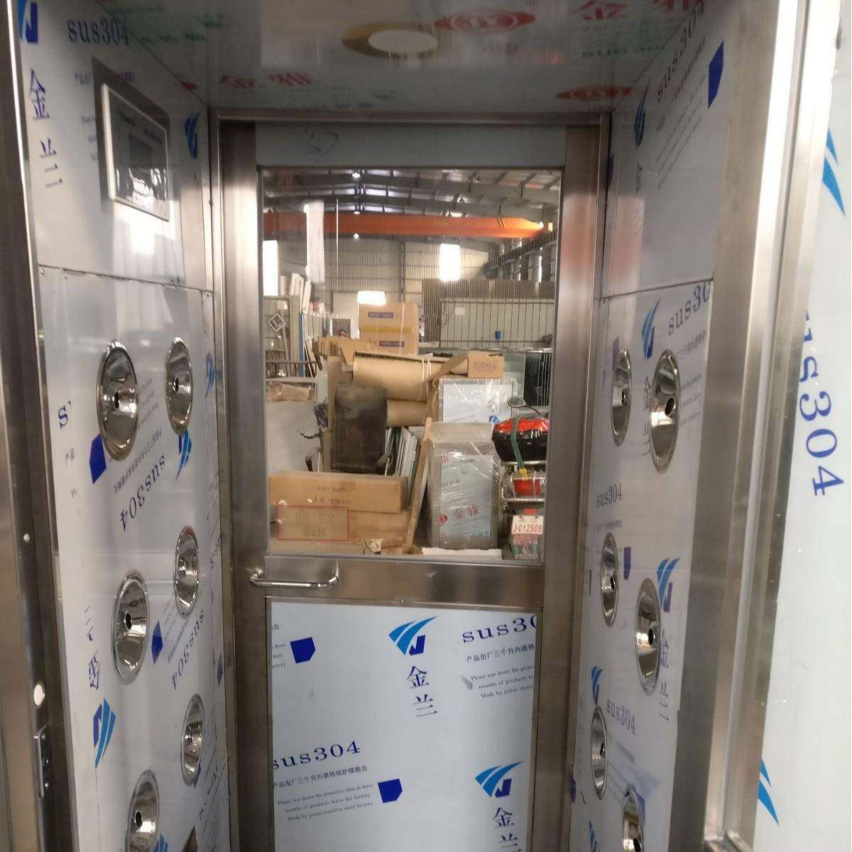 304不锈钢风淋室 单人双吹风淋室彩钢板风淋室双吹风淋通道现货,淘宝优惠券,粉丝福利购,淘宝优惠卷