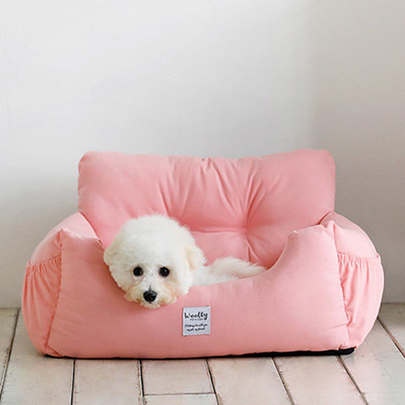 车载狗窝垫猫窝夏天前排后排可拆洗一窝两用O宠物车载安全座椅窝,淘宝优惠券,粉丝福利购,淘宝优惠卷