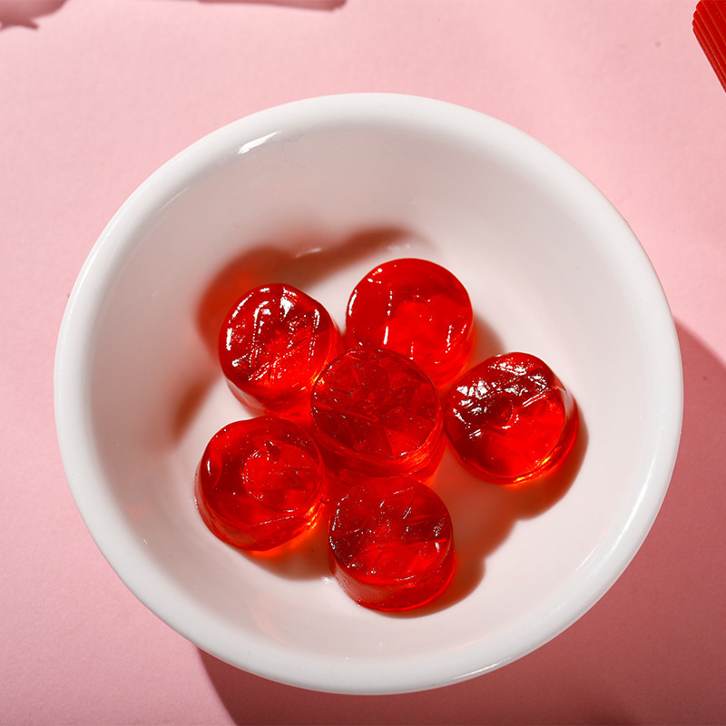 【8瓶】玫瑰胶原蛋白肽软糖30粒装凝胶糖果玫瑰胶原蛋白肽