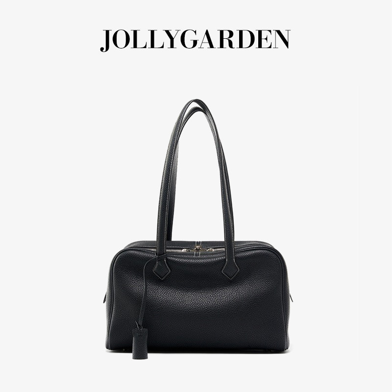 JOLLY GARDEN【行歌】秋冬磨砂皮波士顿大容量保龄球包手提单肩包,淘宝优惠券,粉丝福利购,淘宝优惠卷