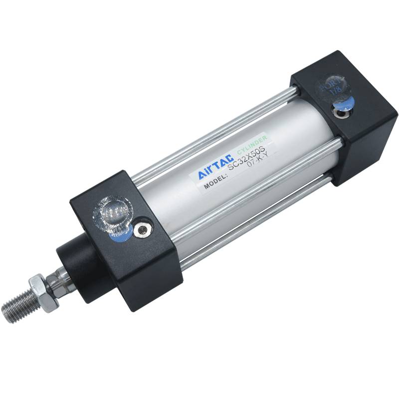 亚德客SC气缸大全标准大推力小型气动32/40/50/63X80X75X100-200S - 图2