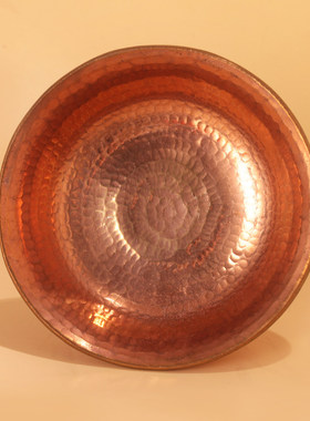 尼泊尔黄铜手工供水杯升级护法杯铜加内胆锤纹大小藏式家用供酒杯