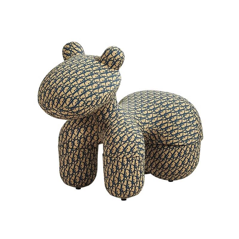 网红创意小马椅动物座椅摆件卡通坐椅儿童大人凳子T换鞋凳乔迁礼,淘宝优惠券,粉丝福利购,淘宝优惠卷