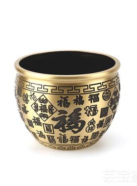 铜缸百福铜缸祥云百福缸福禄寿喜缸元宝缸龙纹铜缸