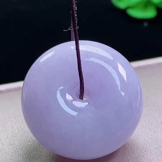 Burmese Jade Ping An Buckle Jade Pendant Natural Jade A