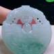 Myanmar Jadeite Double Dragon Jade Pendant Natural Jade A Product