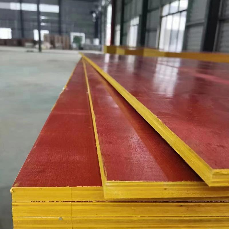 板材工程模板模板1830*915建筑多层板桥梁工程工地用中高层红模板 - 图1