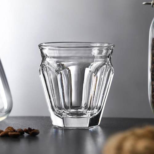 厚底杯咖啡店用意式浓缩咖啡杯Dirty澳白杯玻璃杯子拿铁杯饮品杯 - 图0