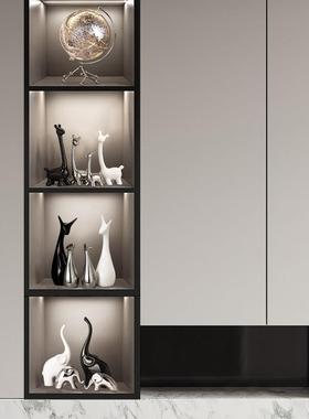 北欧家居陶瓷摆饰玄关客厅酒柜电视柜装饰品桌面小摆设乔迁礼物