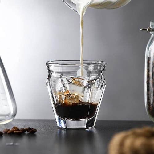 厚底杯咖啡店用意式浓缩咖啡杯Dirty澳白杯玻璃杯子拿铁杯饮品杯 - 图1