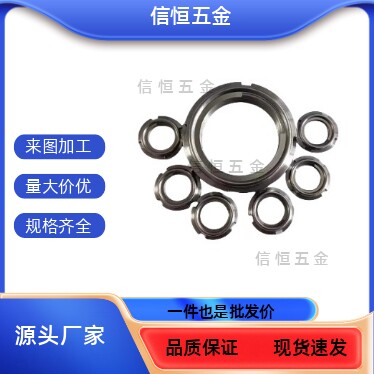 FUN07防松11精密12FU00SC/01SS/02/03SUS/04/圆螺帽05/06/08/10m8 - 图2