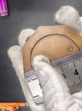 伎艺天女菩萨铜热着色 可装藏高16厘米寺庙家居佛堂摆放工艺品