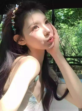 巴厘岛的夏天多巴胺彩色发箍