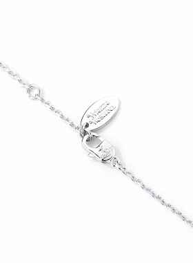 VVIENNE WESTLOCK吊坠毛衣锁骨链土星施家珍珠圆钻项链[真钻款]