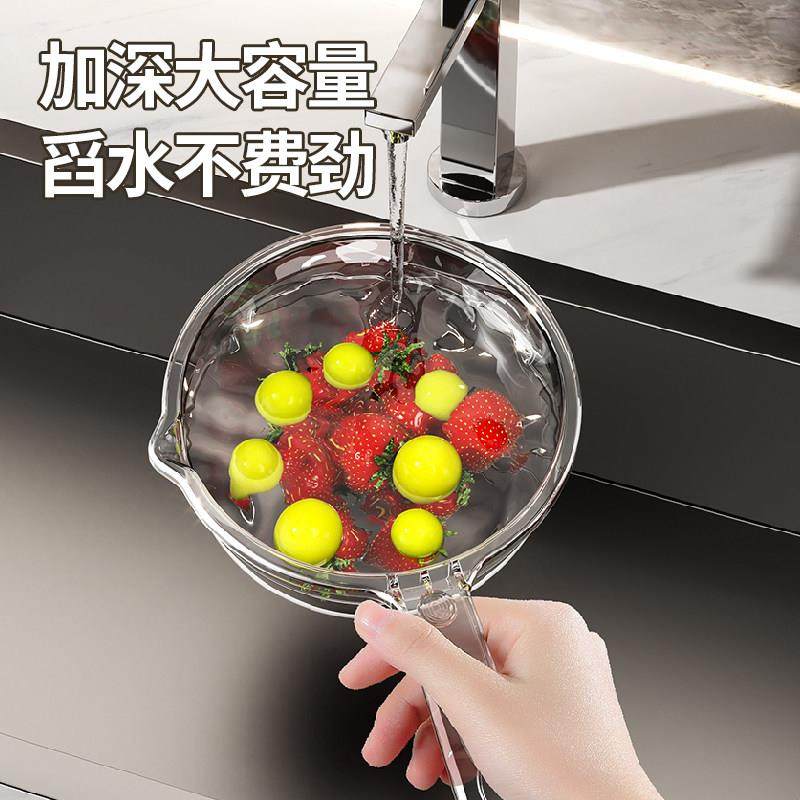 厨房水勺加深加厚水瓢家用长柄大号塑料透明摔不破舀水瓢洗头洗澡,淘宝优惠券,粉丝福利购,淘宝优惠卷