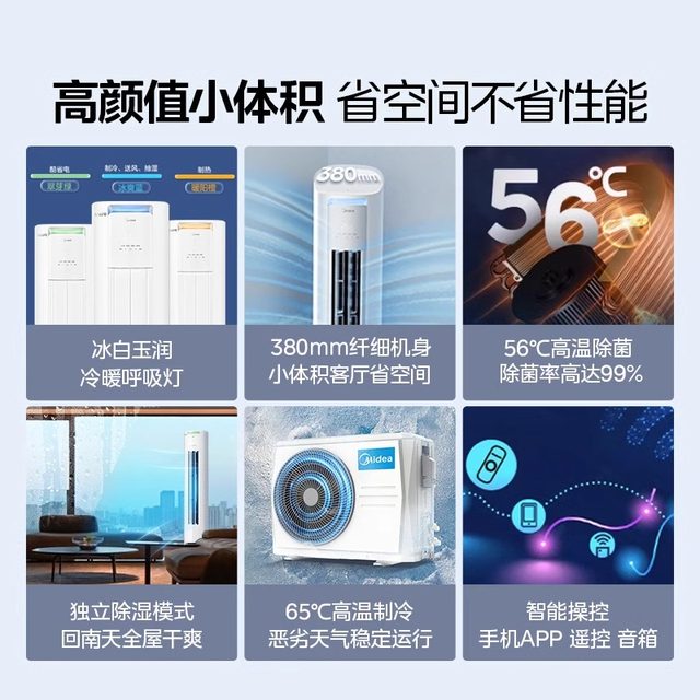Midea cool power-saving living room household vertical cabinet machine